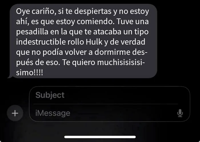 Mi pobre esposa