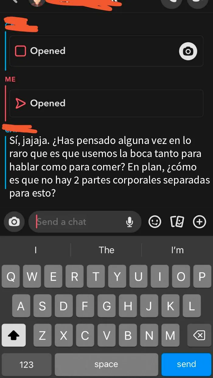 Mensaje de mi novio