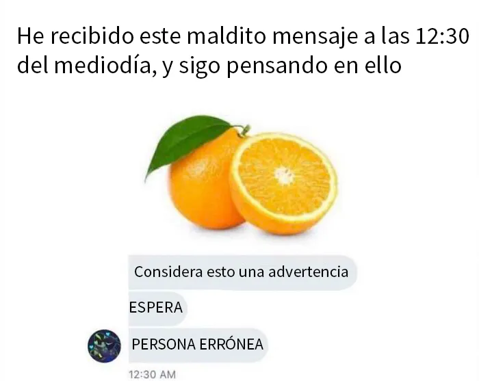 Menos mal que no era para él