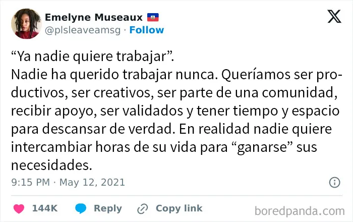 20 Capturas de pantalla indignantes para burlarse de quienes dicen que "ya nadie quiere trabajar"
