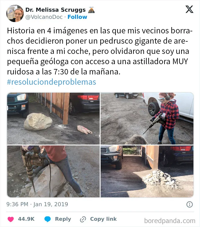 No fastidies a una geóloga