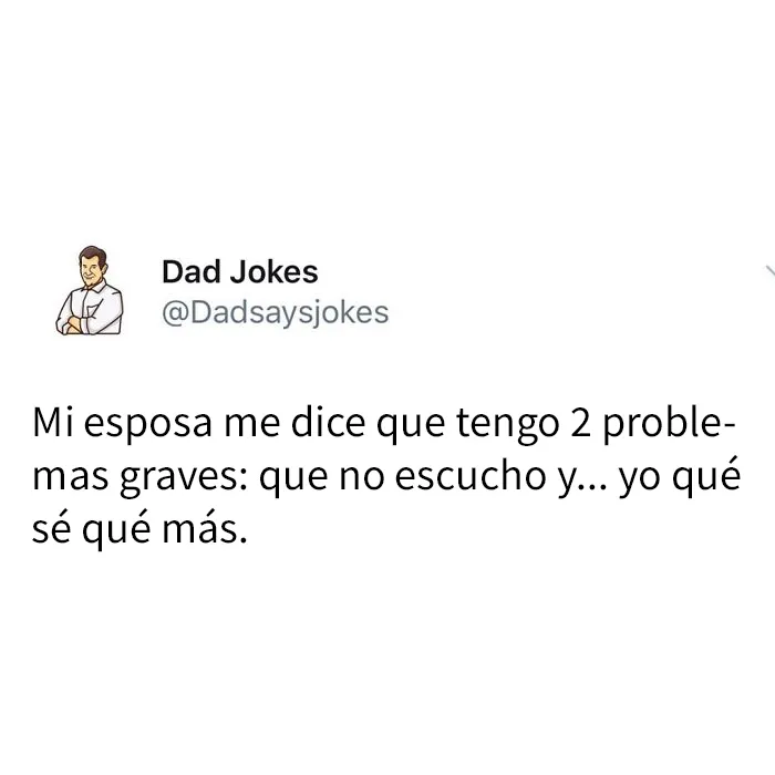 20 Divertidos chistes de padres, sacados de una cuenta dedicada a ellos enteramente