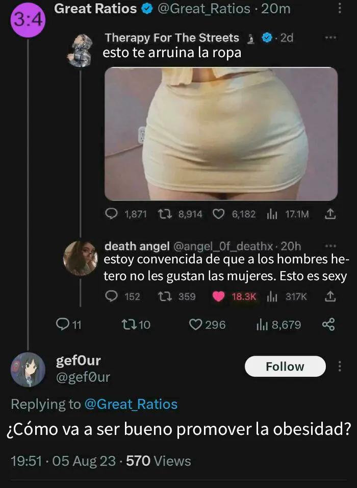 ¿Cómo va a ser eso obesidad?