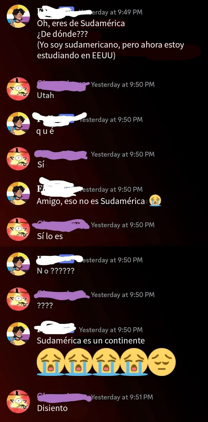 He encontrado esta conversación entre mi socio y un nuevo miembro