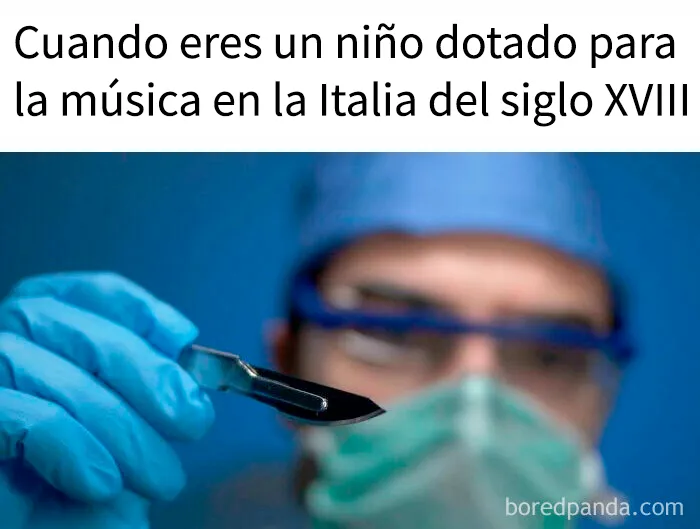 Ese extraño momento en el que a las mujeres no se les permitía participar en la ópera y los coros, por lo que les cortaban los testículos a los chicos para eso