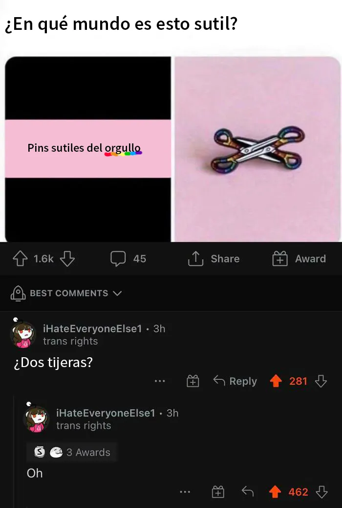 Se acaba de dar cuenta