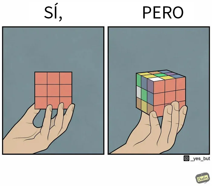 “Sí, pero”: 16 Nuevas e ingeniosas ilustraciones sobre nuestras contradicciones humanas