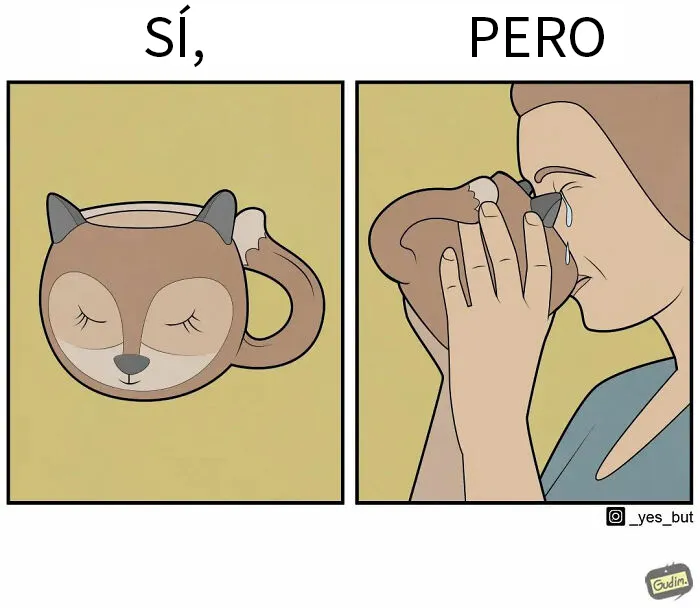 “Sí, pero”: 16 Nuevas e ingeniosas ilustraciones sobre nuestras contradicciones humanas