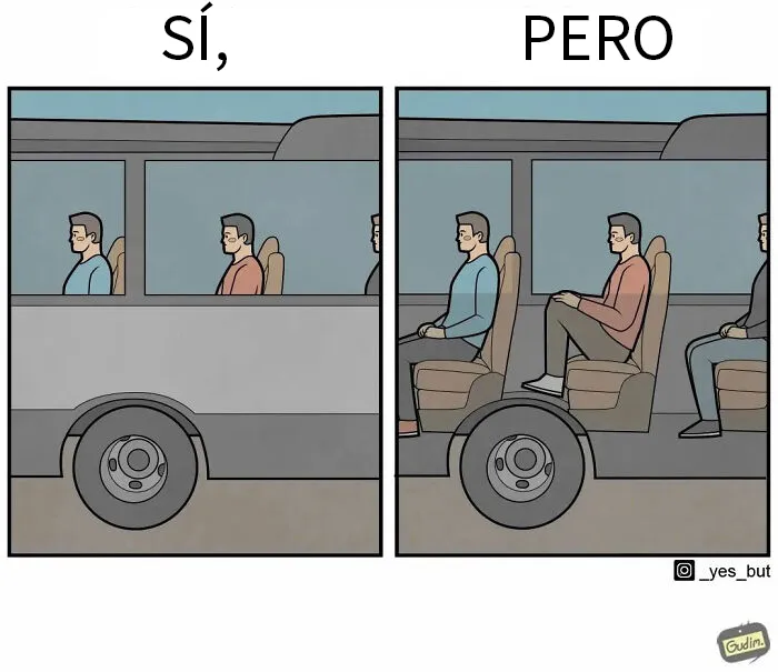“Sí, pero”: 16 Nuevas e ingeniosas ilustraciones sobre nuestras contradicciones humanas