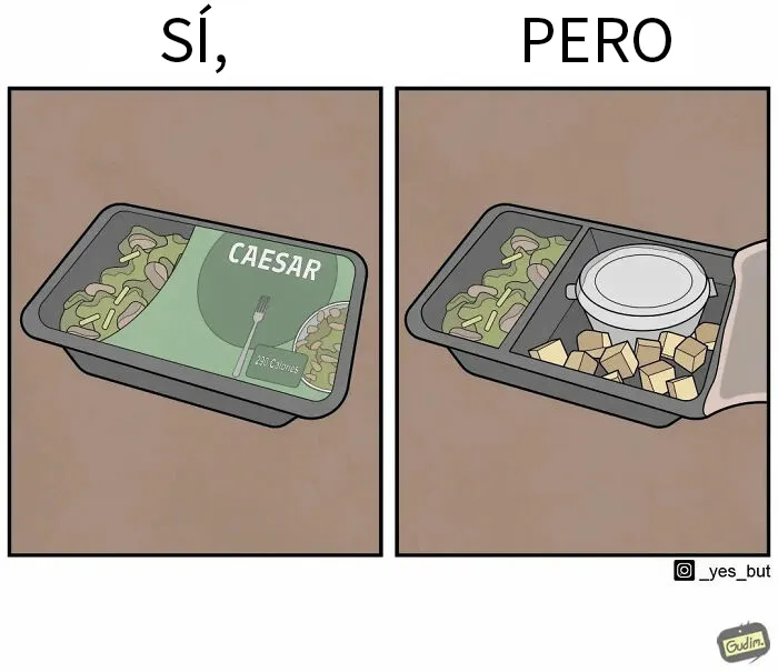 “Sí, pero”: 16 Nuevas e ingeniosas ilustraciones sobre nuestras contradicciones humanas