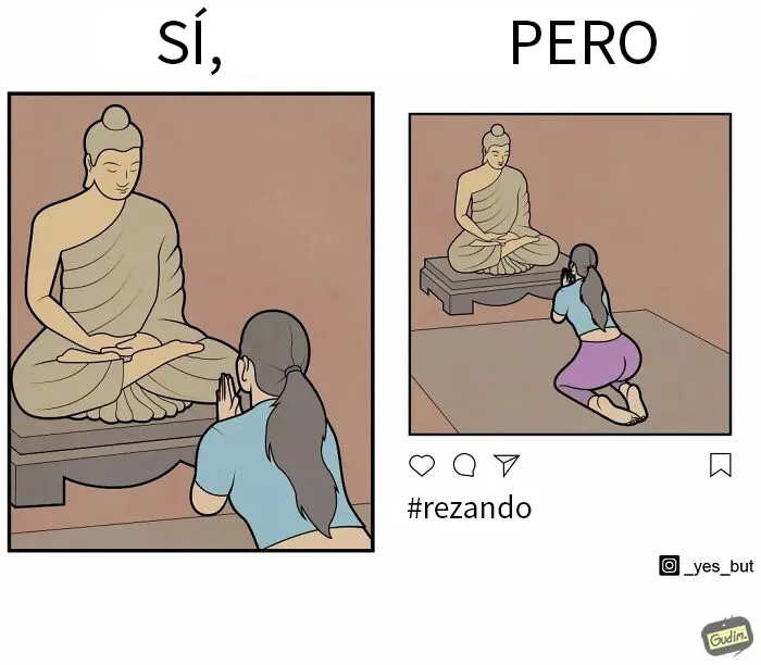 “Sí, pero”: 16 Nuevas e ingeniosas ilustraciones sobre nuestras contradicciones humanas