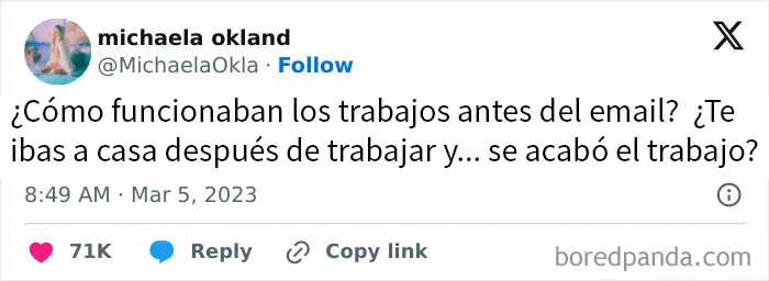 20 Divertidas publicaciones burlándose de la cultura del email en el trabajo