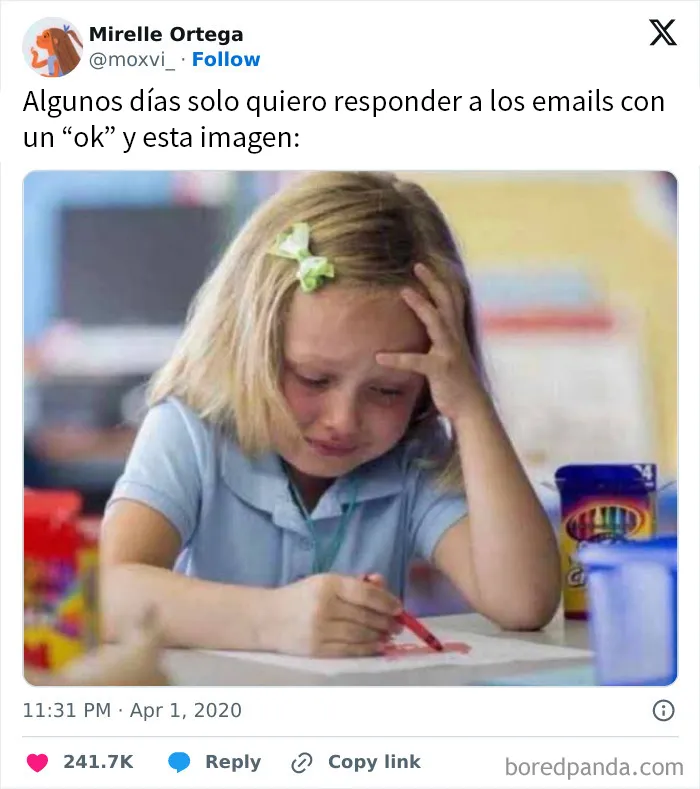 20 Divertidas publicaciones burlándose de la cultura del email en el trabajo