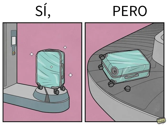 «Sí, pero»: 15 Ilustraciones de Anton Gudim que captan la ironía de los momentos cotidianos