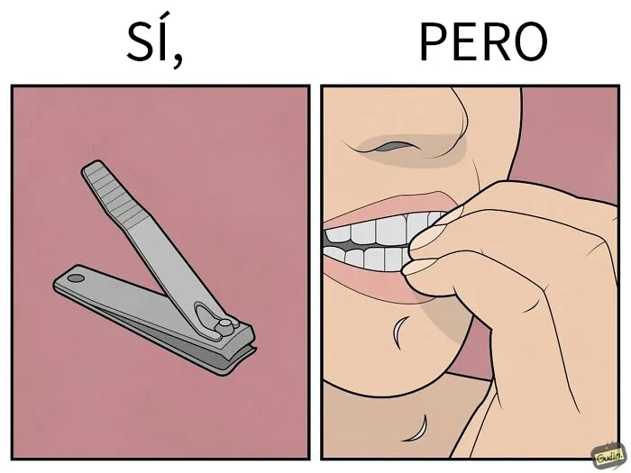 «Sí, pero»: 15 Ilustraciones de Anton Gudim que captan la ironía de los momentos cotidianos