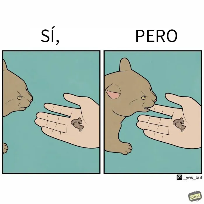 «Sí, pero»: 15 Ilustraciones de Anton Gudim que captan la ironía de los momentos cotidianos
