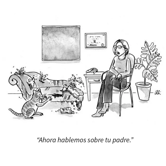 15 Viñetas absurdas, ingeniosas y familiares creadas por esta dibujante del New Yorker