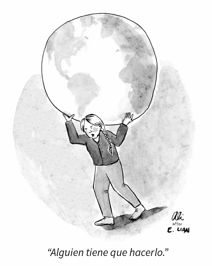 15 Viñetas absurdas, ingeniosas y familiares creadas por esta dibujante del New Yorker