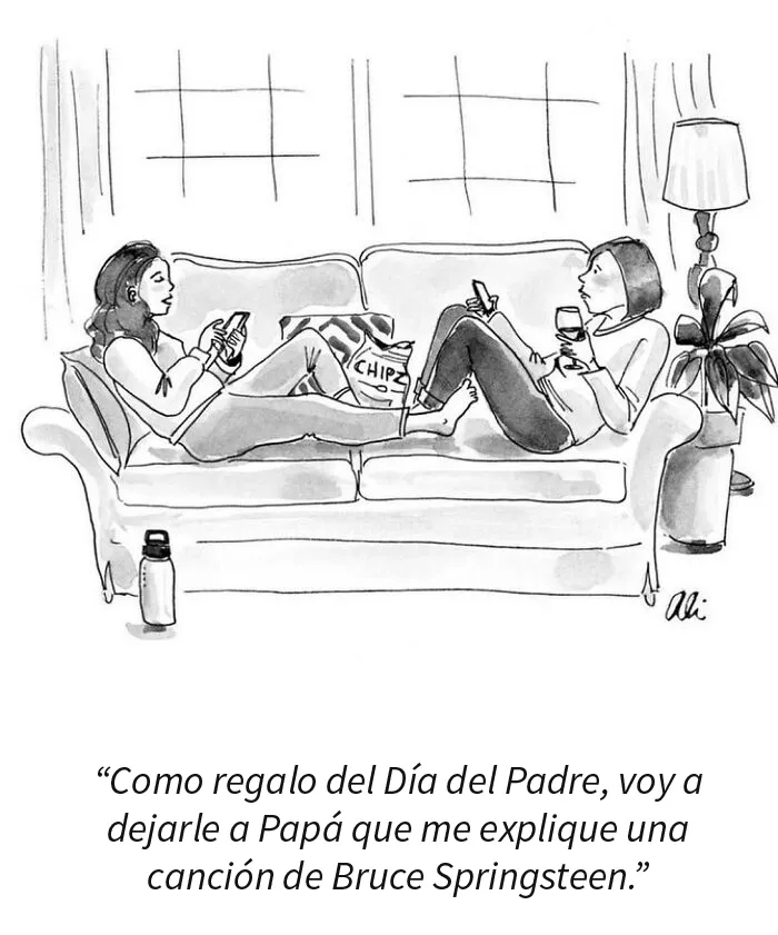 15 Viñetas absurdas, ingeniosas y familiares creadas por esta dibujante del New Yorker