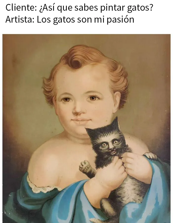 20 Divertidos memes de arte que te harán ver la pintura clásica con otros ojos (nuevas imágenes)