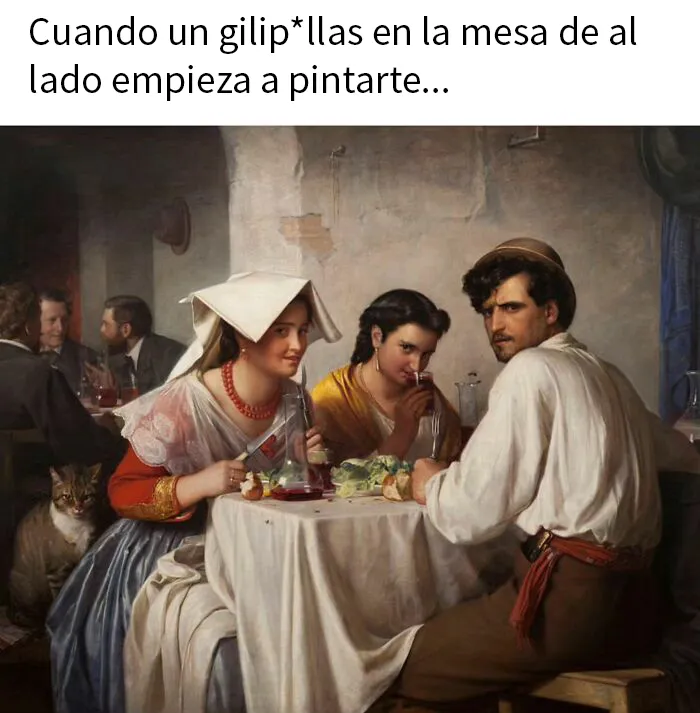 20 Divertidos memes de arte que te harán ver la pintura clásica con otros ojos (nuevas imágenes)