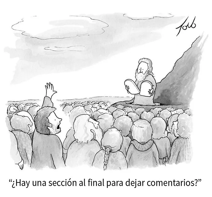 16 Viñetas ingeniosas creadas por Tom Toro, dibujante del New Yorker