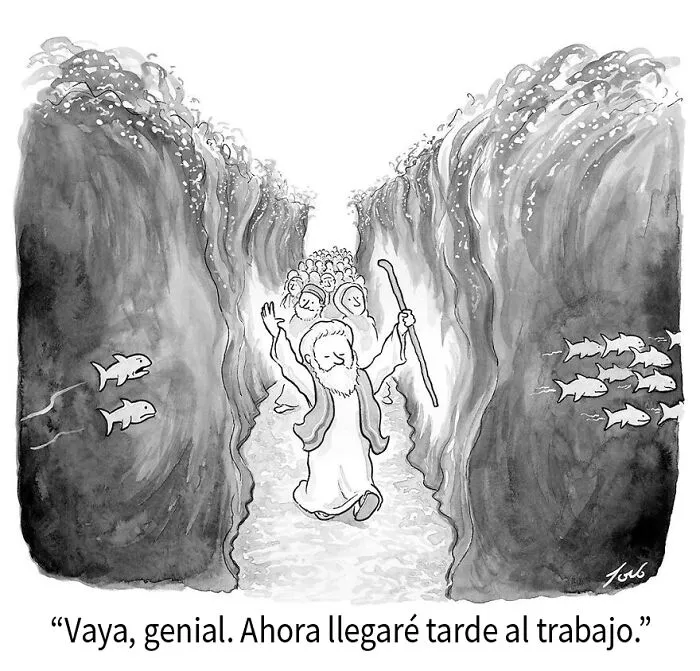 16 Viñetas ingeniosas creadas por Tom Toro, dibujante del New Yorker