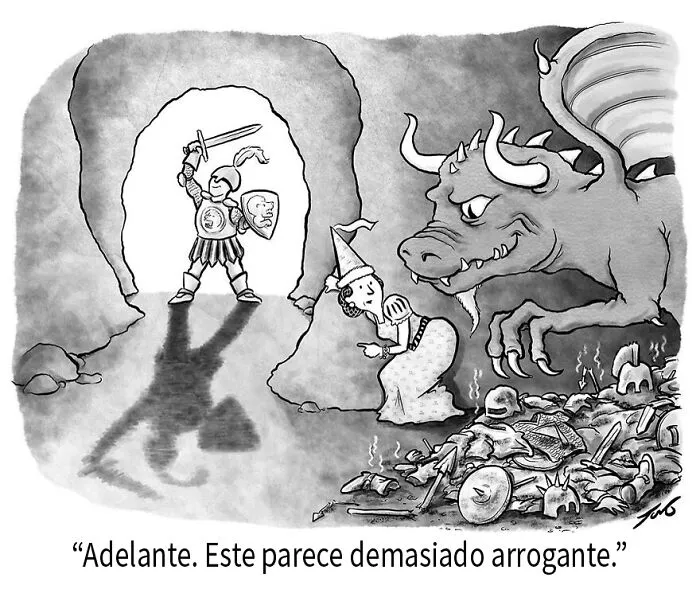16 Viñetas ingeniosas creadas por Tom Toro, dibujante del New Yorker