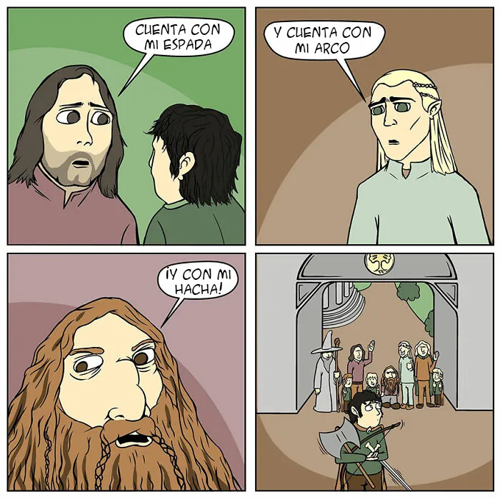 12 Divertidos cómics para quienes gustan del humor tirando a oscuro