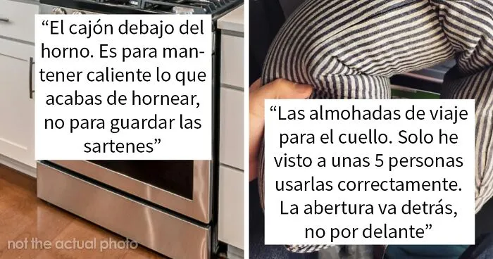 20 Objetos comunes usados incorrectamente cuyo propósito original quizá desconozcas