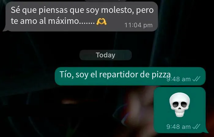 Creo que se pensó que era su chica