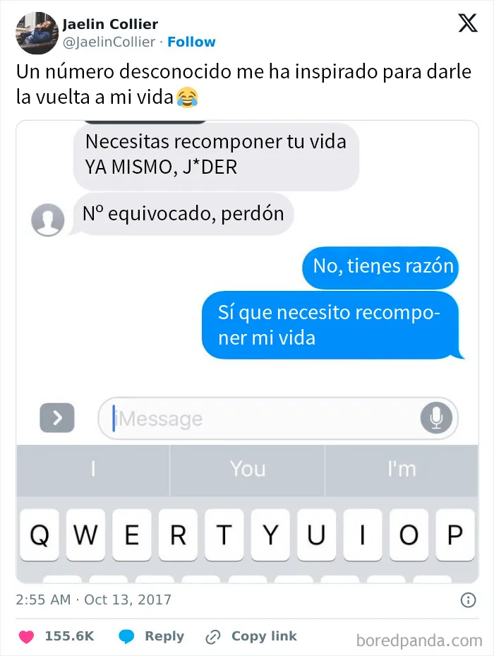 Tiene razón