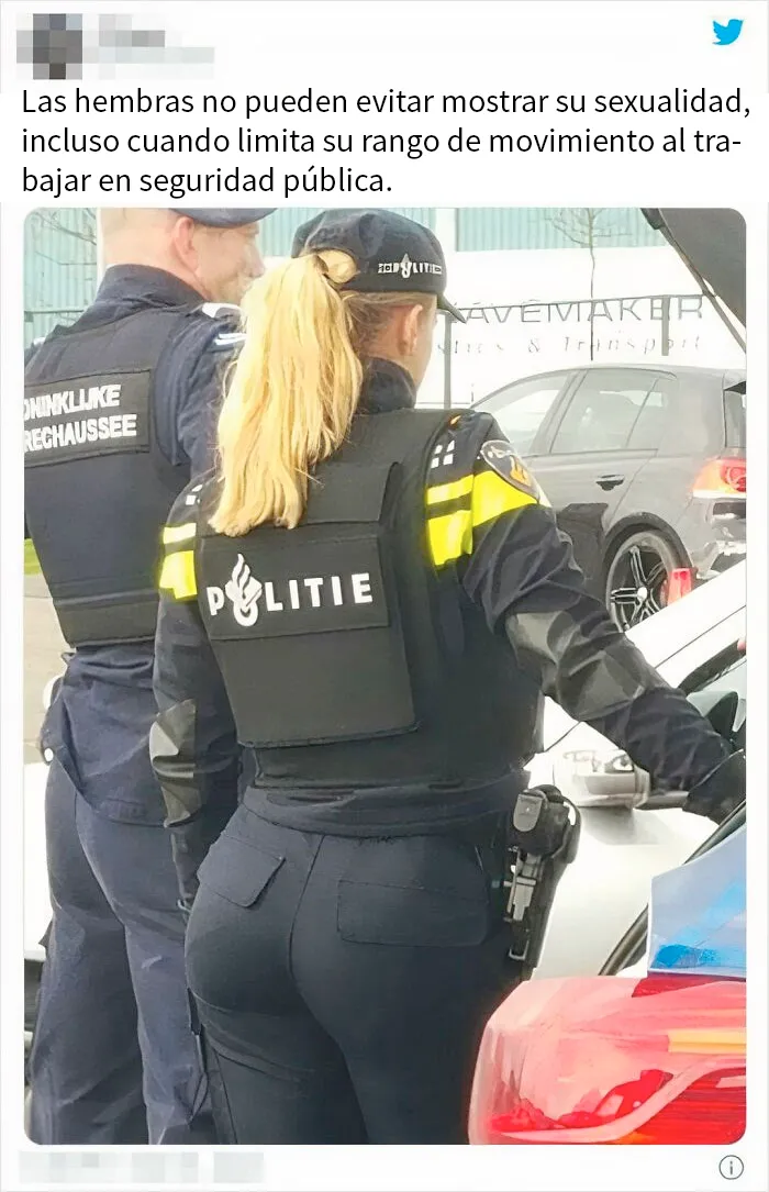 Dios mío, la gente tiene traseros