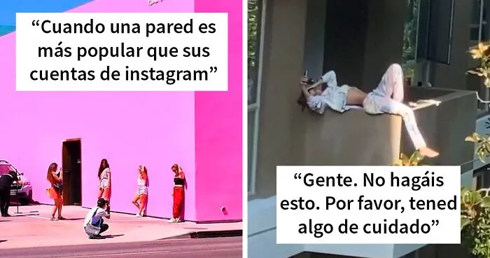 30 De las mejores fotos de influencers haciendo cosas ridículas sin importarles las molestias que ocasionen