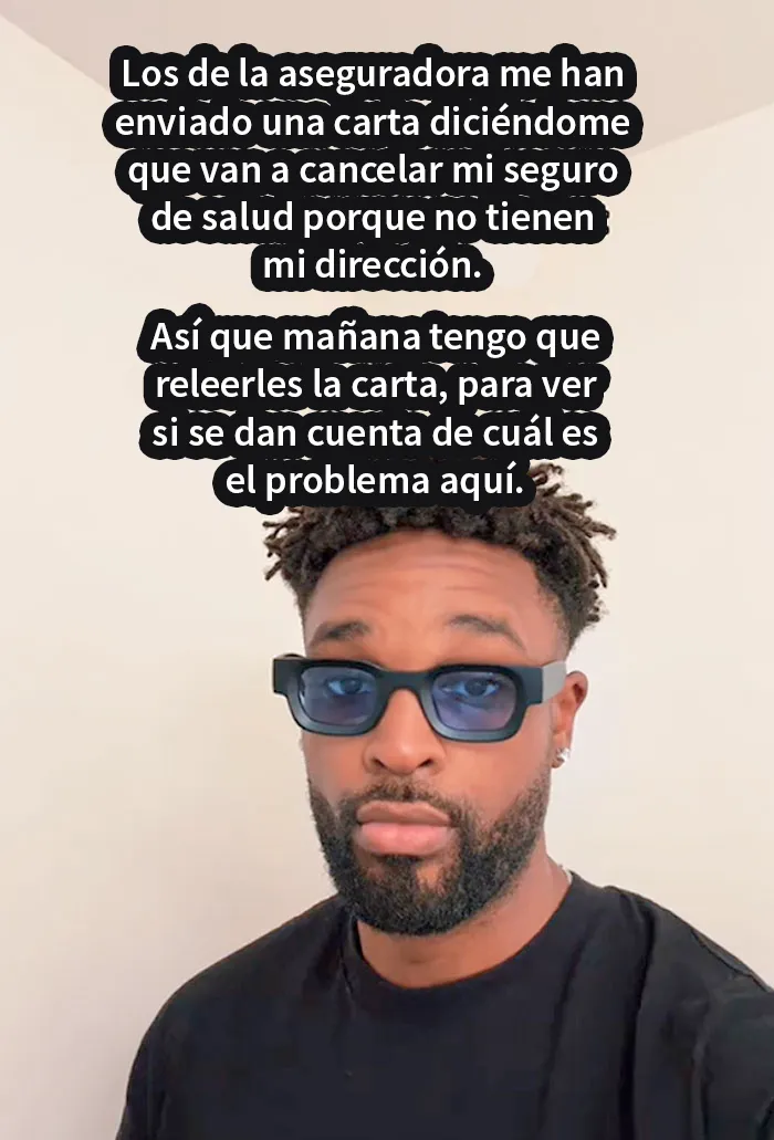 Te enviamos una carta. A tu casa. Porque no sabemos tu dirección.