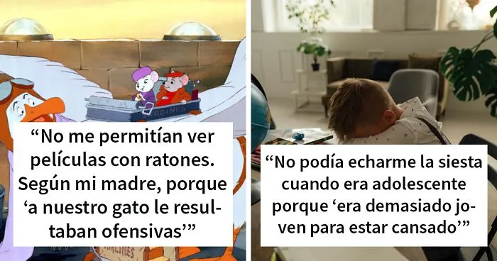 20 Personas comparten las "normas de la casa" más extrañas que tuvieron que acatar en su infancia