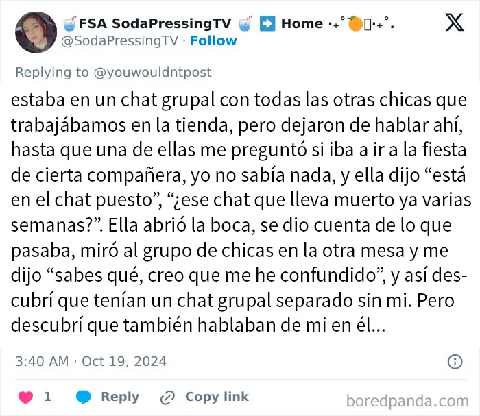 15 Divertidos incidentes en chats grupales que pusieron todo patas arriba