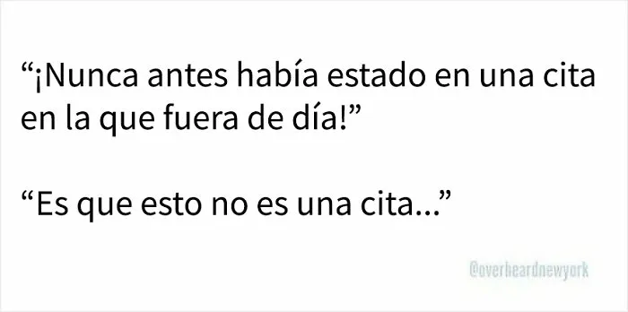 20 Personas que escucharon incómodas conversaciones ajenas sobre citas