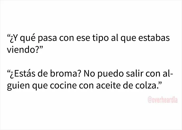 20 Personas que escucharon incómodas conversaciones ajenas sobre citas