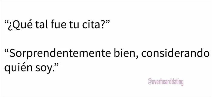 20 Personas que escucharon incómodas conversaciones ajenas sobre citas