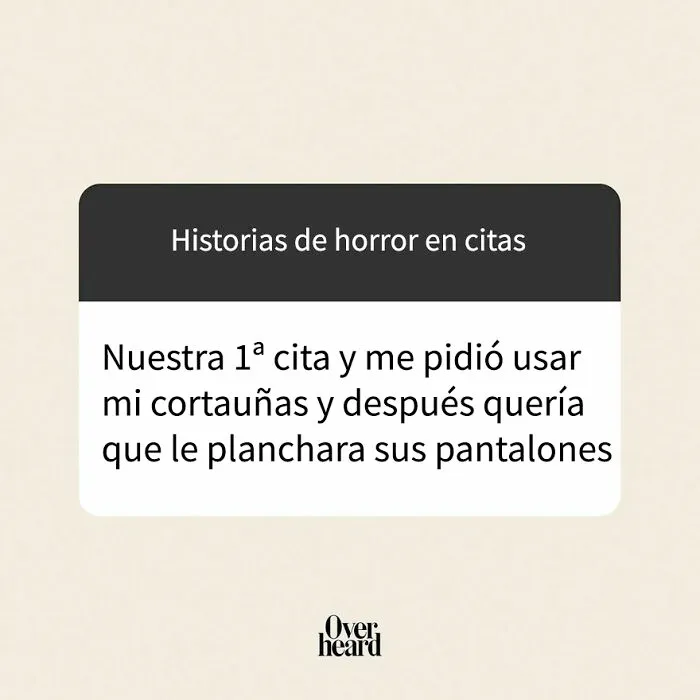20 Personas que escucharon incómodas conversaciones ajenas sobre citas