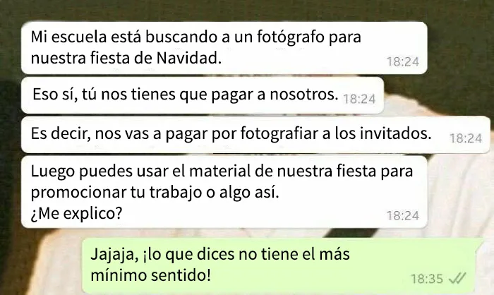 ¿Quieres que pague?