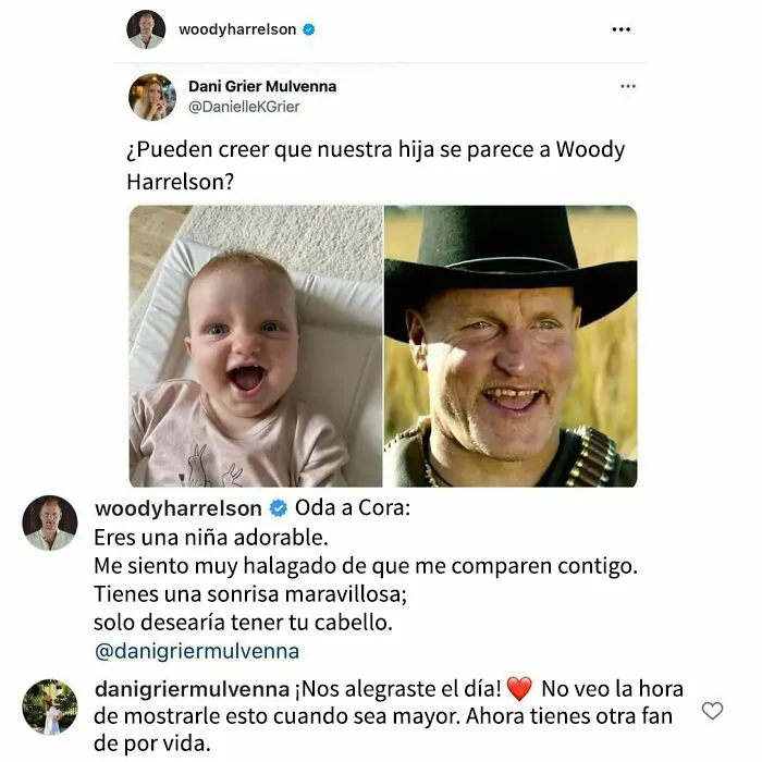 25 comentarios divertidos, entrañables y atrevidos que las celebridades dejaron en las publicaciones de otros (Nuevas imágenes)