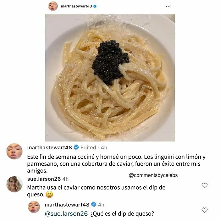 25 comentarios divertidos, entrañables y atrevidos que las celebridades dejaron en las publicaciones de otros (Nuevas imágenes)
