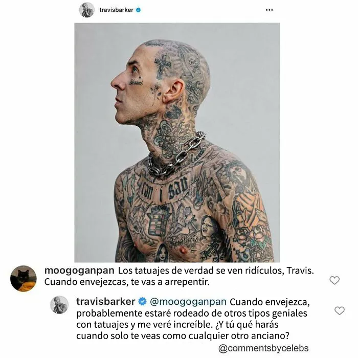 25 comentarios divertidos, entrañables y atrevidos que las celebridades dejaron en las publicaciones de otros (Nuevas imágenes)