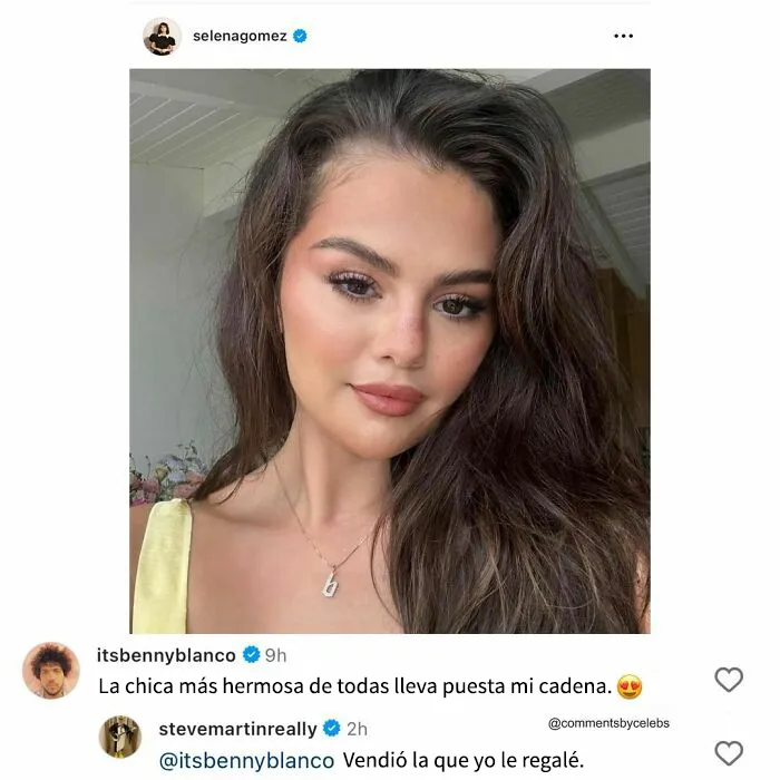 25 comentarios divertidos, entrañables y atrevidos que las celebridades dejaron en las publicaciones de otros (Nuevas imágenes)