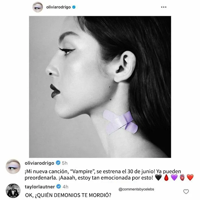 25 comentarios divertidos, entrañables y atrevidos que las celebridades dejaron en las publicaciones de otros (Nuevas imágenes)
