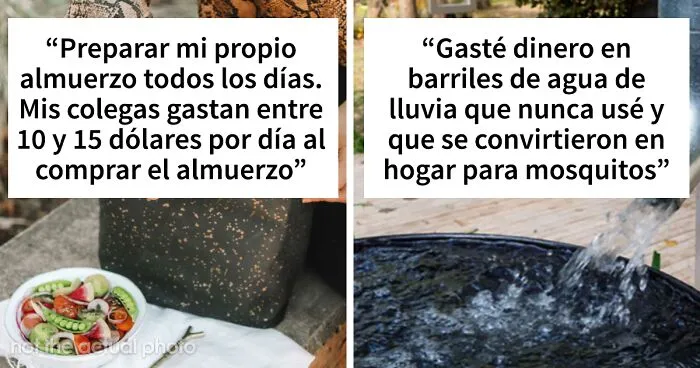 Estas 38 personas nos contaron qué ideas para ahorrar dinero valen la pena y cuáles son una pérdida de tiempo