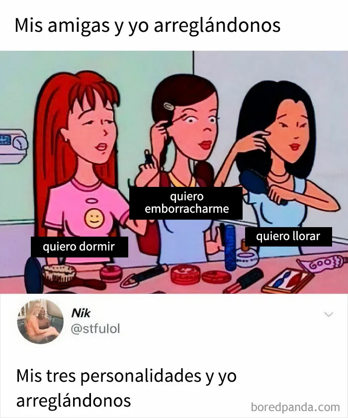 20 divertidos memes sobre la experiencia de ser mujer (y de ser humano) de la cuenta Boujeeee