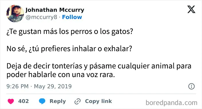 Soy amigo de todos los animales